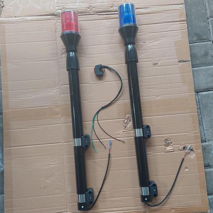 AMARILLYS lampu peringatan tiang motor patwal ambulance pemadam merah