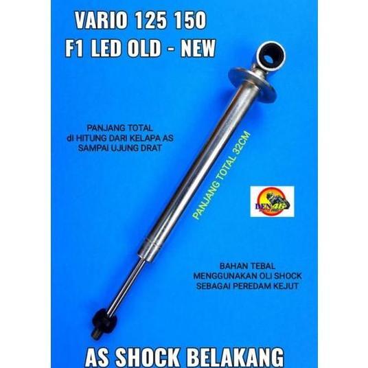 RALPH Tabung As Hidrolis Shock Belakang Vario 125 150 LED