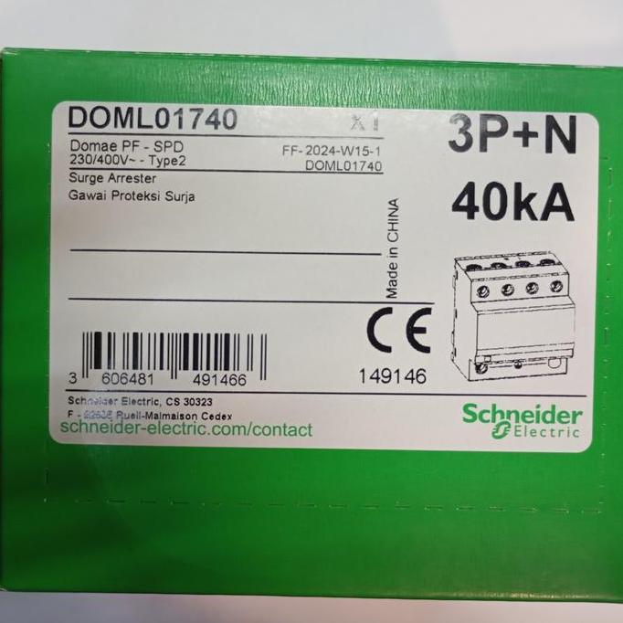 Surge Arrester Schneider 4P 40Ka Doml01740
