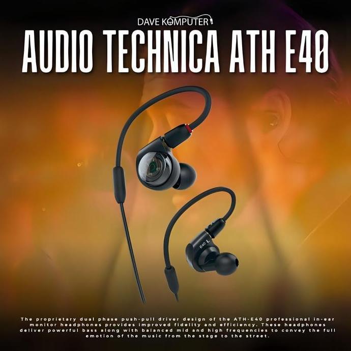 Audio Technica Ath E40 Earphone