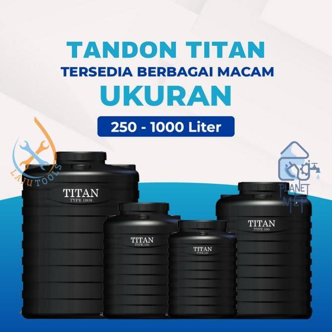 %%%%] Tangki / Toren / Tandon Air Titan Blow Tidak Berbau & Higienitas