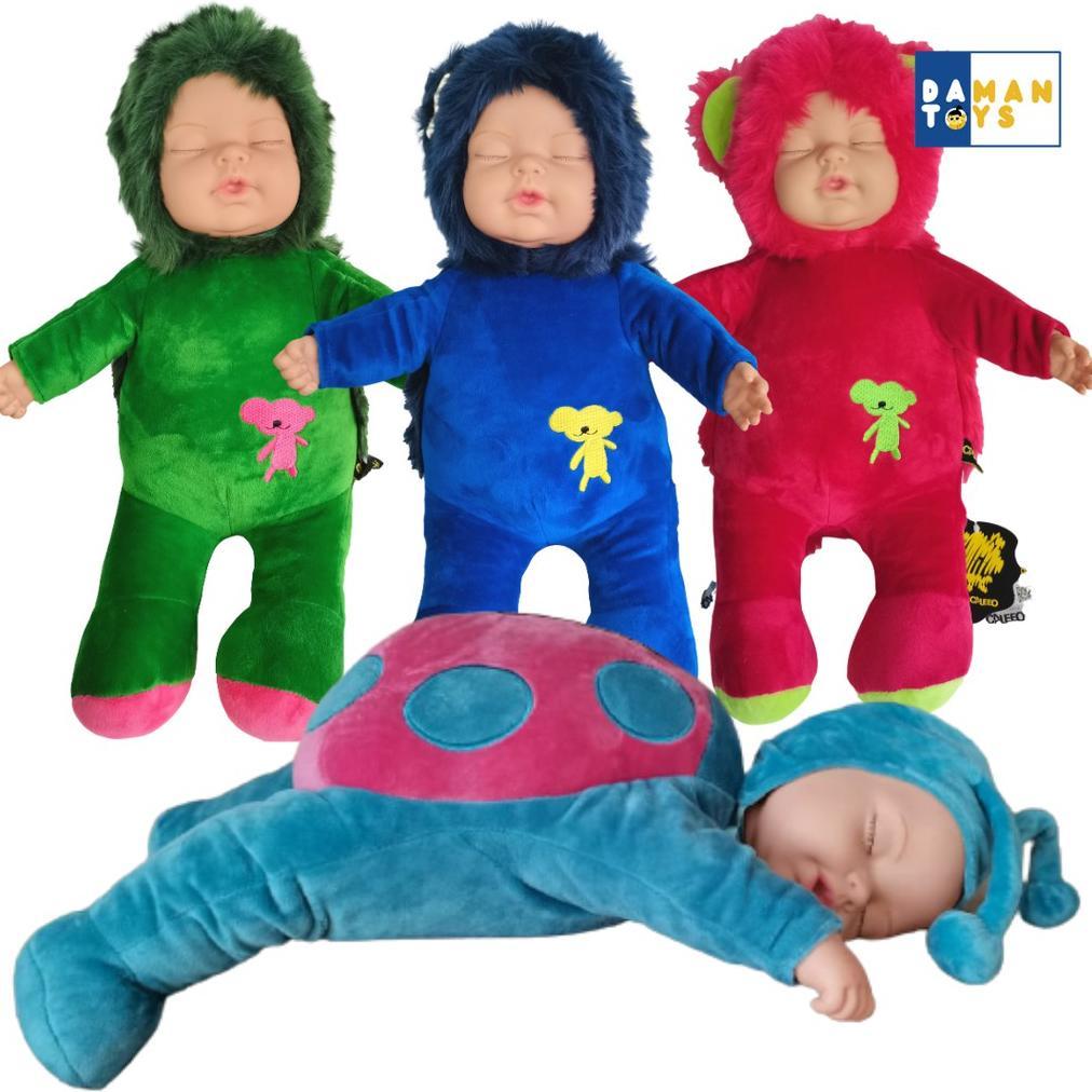 BNK 01 Mainan anak Boneka Tidur, Boneka Bunyi, Boneka nangis, Mainan Anak Perempuan, Sleeping Baby B