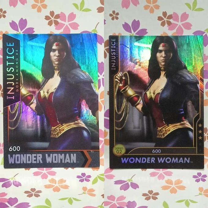 Injustice ultra card wonder woman ( 600 ) no.96 FOIL PREMIUM