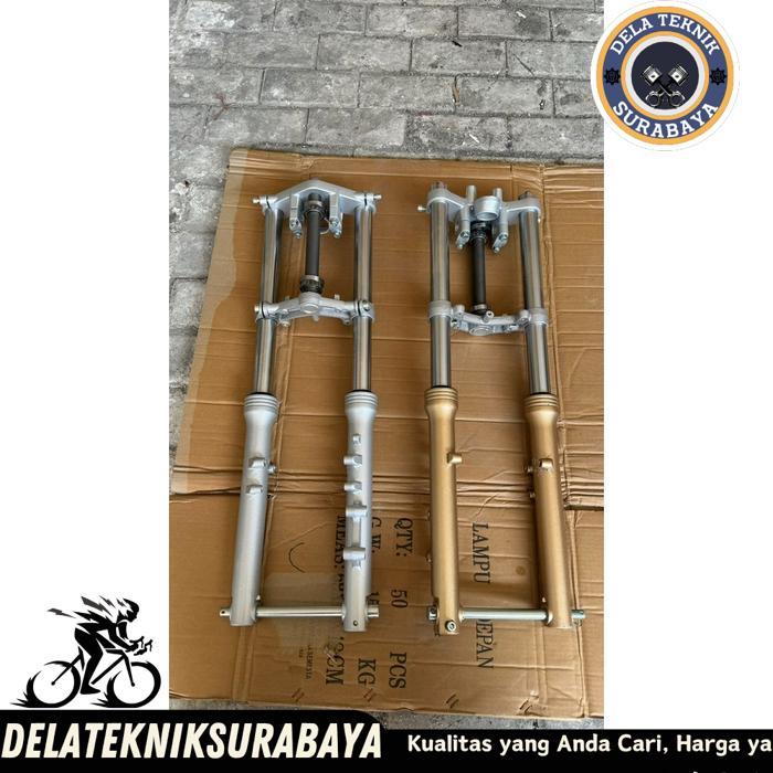 SHOCK DEPAN NINJA RR PNP  VIXION BYSON SCORPIO FRONT FORK ASSY PEREDAM KEJUT DEPAN NINJA R PNP HONDA