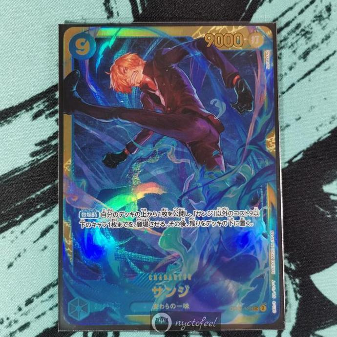 ONE PIECE TCG / Kartu | Sanji Sec OP06-119 | JP HARGA KHUSUS