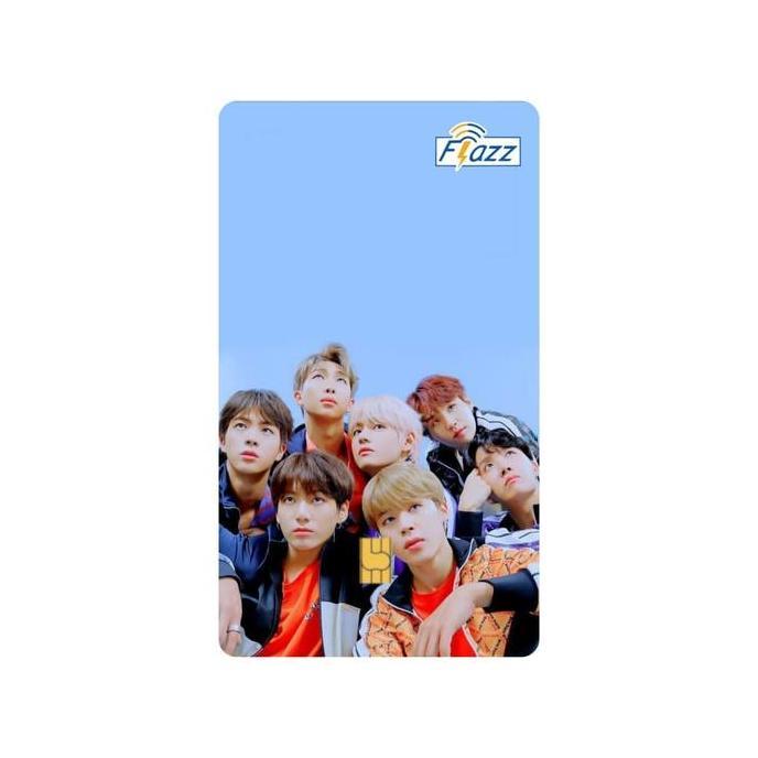 Kartu Flazz BCA BTS #1 Rp.0 HARGA SPESIAL