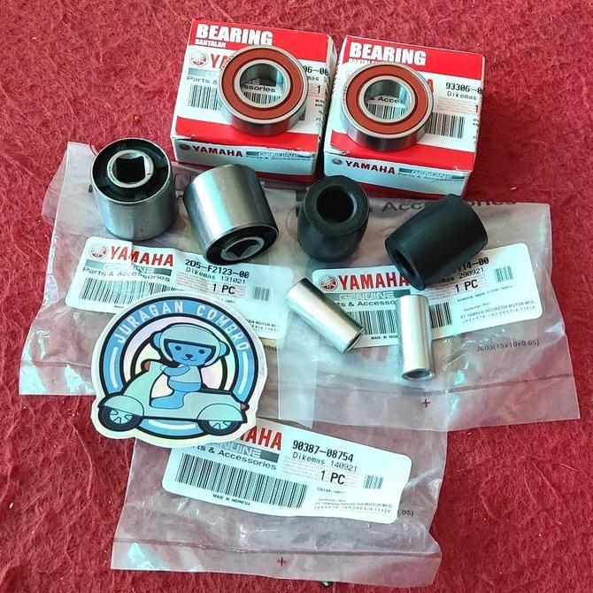 Part Engine Mounting Set Yamaha Nouvo Z - Nouvo Lele Original ASLI