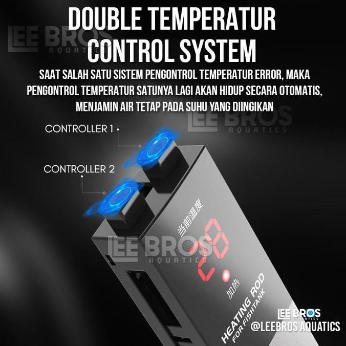 Smart Heater Aquarium SUN SUN / Pemanas Air Aquarium / Aquarium Heater / Hiter Akuarium / Pemanas Ai