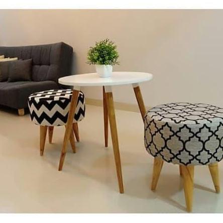 kursi sofa bundar / stool