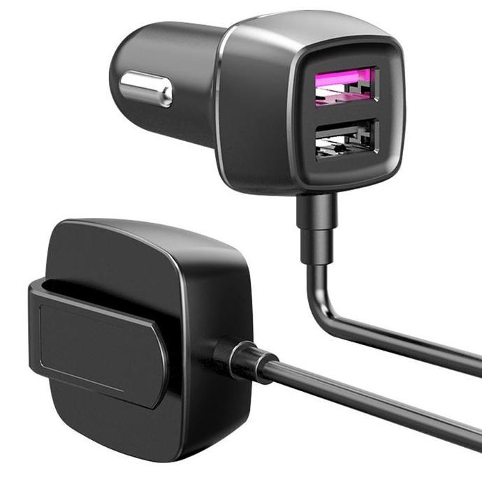 Car Charger V-Gen Vcc4-02 Fast Charging Qc3.0 Charger Mobil Vgen