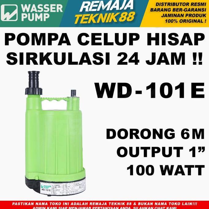 Pompa Celup Air Bersih / Wasser Wd 101 E / Wd 101E / Wd101 E Hemat