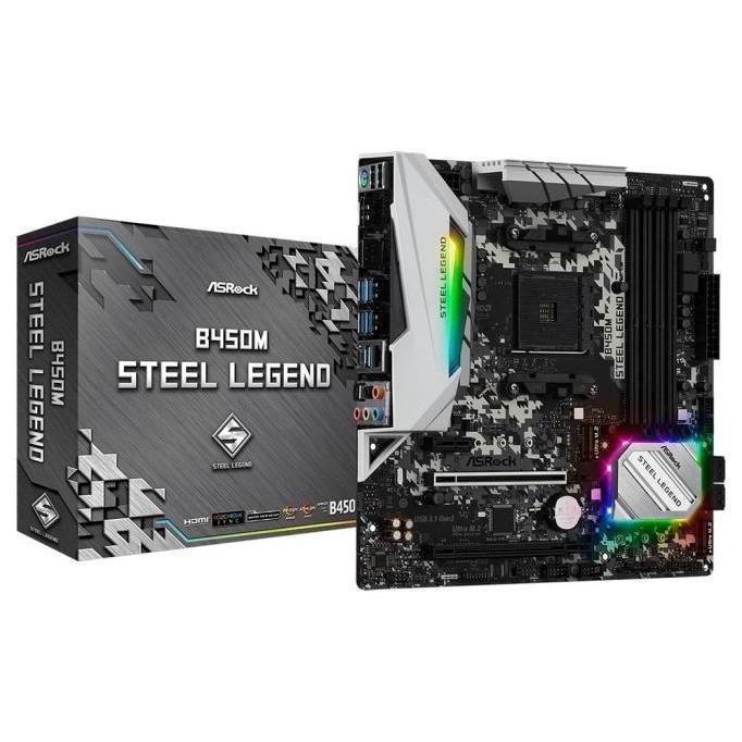 PAKET MOBO AMD RYZEN 5 5600GT + ASROCK B450M STEEL LEGEND