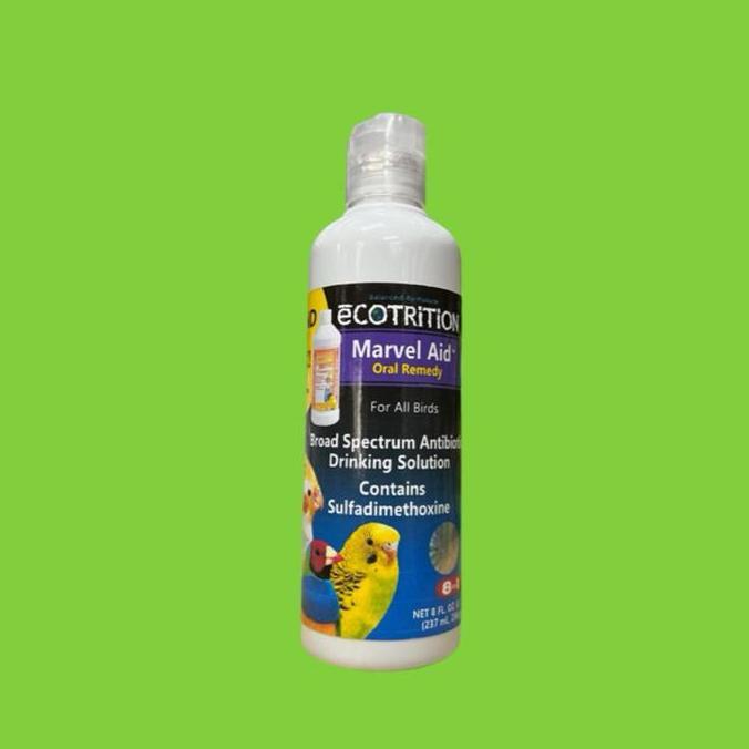 Marvel Aid Oral Remedy Vitamin Burung Macaw Afgrey Kakatua Nuri Conure