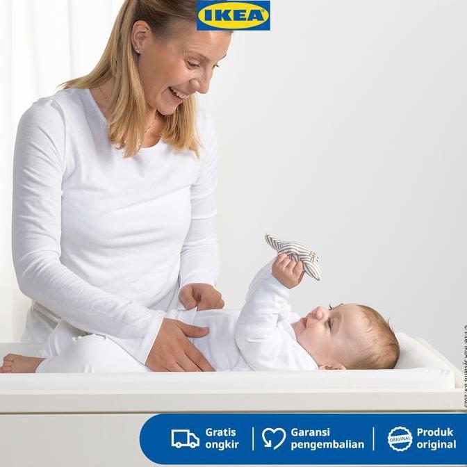 NEW IKEA VADRA ALAS BUSA GANTI POPOK BAYI 48X74 CM EMPUK ORI