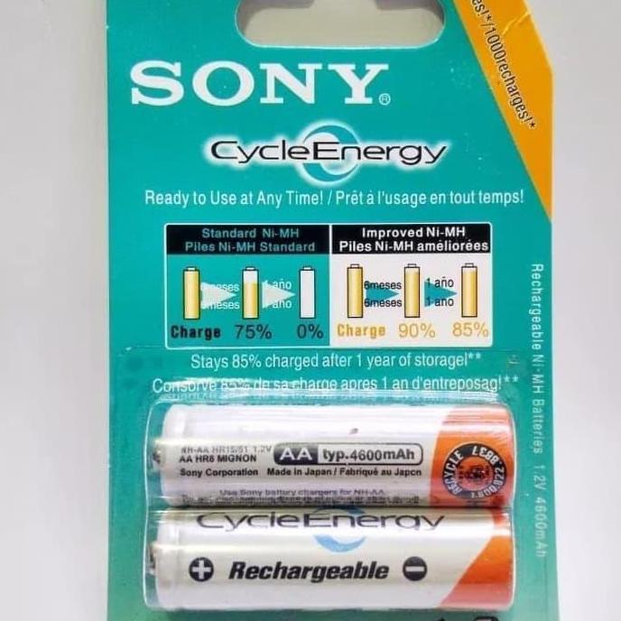 Baterai Charger Sony Aa / Batre Charger Sony Aa 4600 Mah