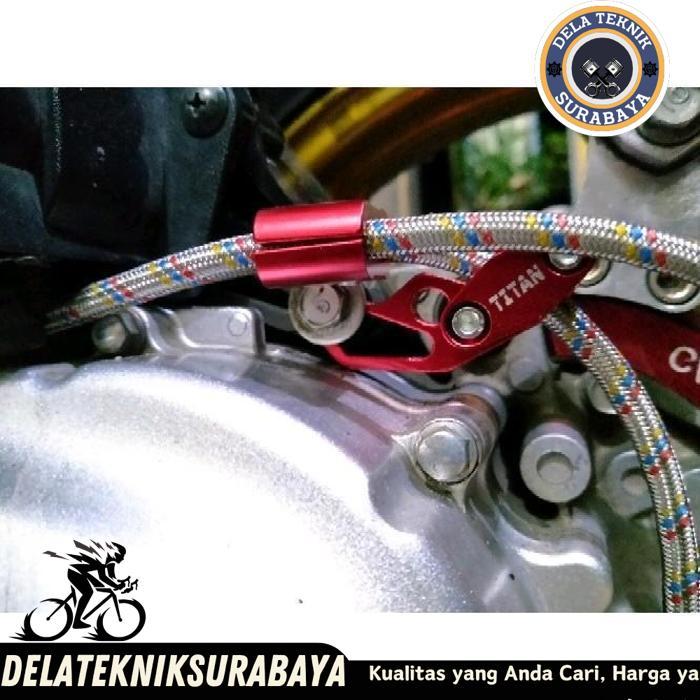 KLEM SELANG SERBAGUNA, KLEM SELANG REM, KLEM KABEL GAS MOTOR BY DELATEKNIKSURABAYA