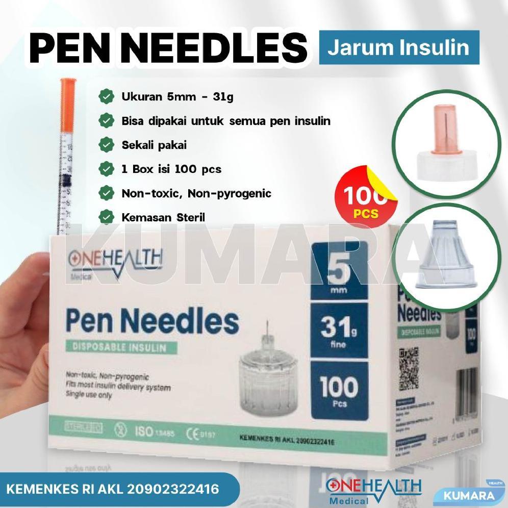 ONEHEALTH - Jarum Insulin / Insulin Pen Needle Box