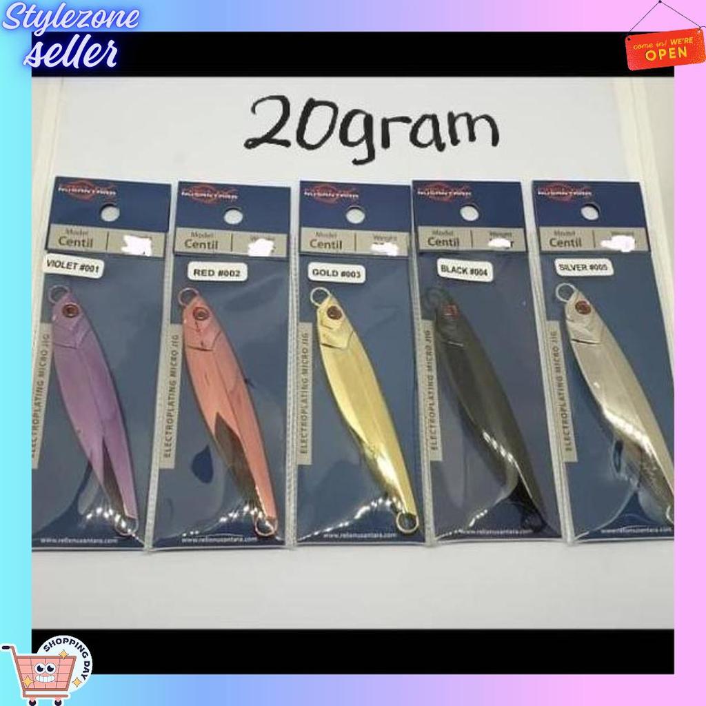 Original Metal Jig Relix Nusantara Centil 20Gram