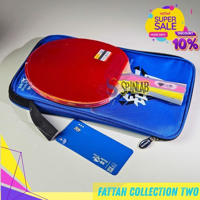 DOUBLE FISH DIAMOND 3 ITTF | BAT BET PINGPONG TENIS MEJA BY FATTASH COLLECTION TWO