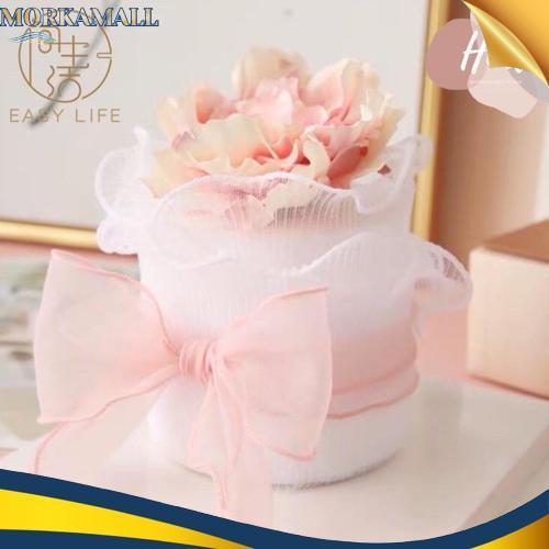 Bigdeal Hiasan Renda Cake Tulisan Mom Model Bouquet Lace Topper Untuk Hari Ibu Birthday Valentine Mo