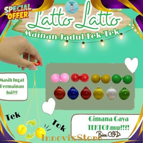 Murah Lato Lato Tek Tok/Latto Latto/Mainan Nostalgia Jadul Lato Lato /Lato Lato Mainan Anak Tradisio