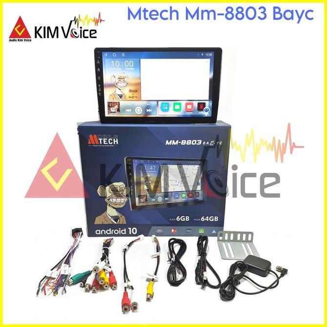 Grosir Head Unit Android Mtech 8803 Bayc Ram 6/64Gb 9 Inch 10 Inch