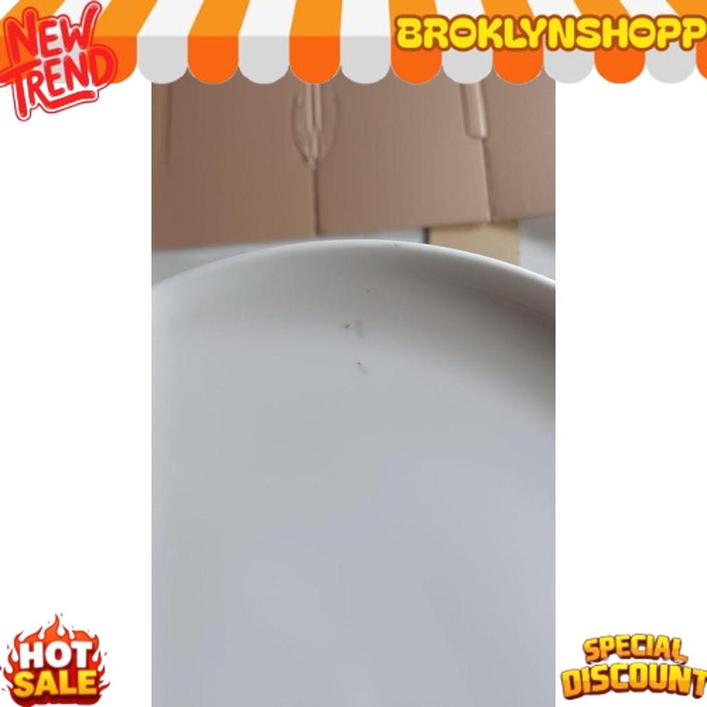 Harga Grosir Piring Bijian Keramik Pasta 10.25 Inch Putih