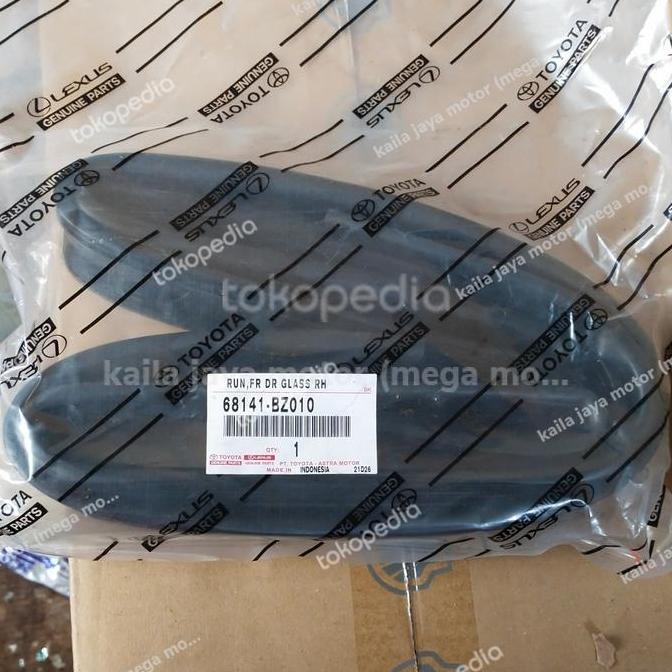 KARET KACA DEPAN SAMPING/RUN GLAS AVANZA/XENIA KANAN ORIGINAL TOYOTA MURAH