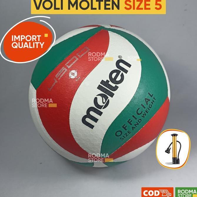 Bola voli volley ball MOLTEN 4500, MOLTEN 5000 outdoor indoor CO