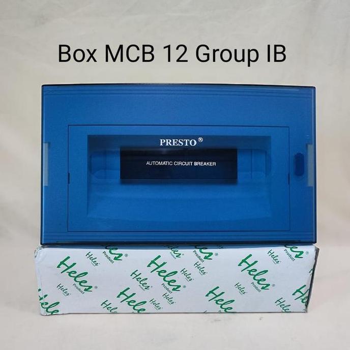 Presto Box MCB 12 Group 2812 IB Presto Automatic Circuit Breaker untuk Perlindungan Listrik Anda