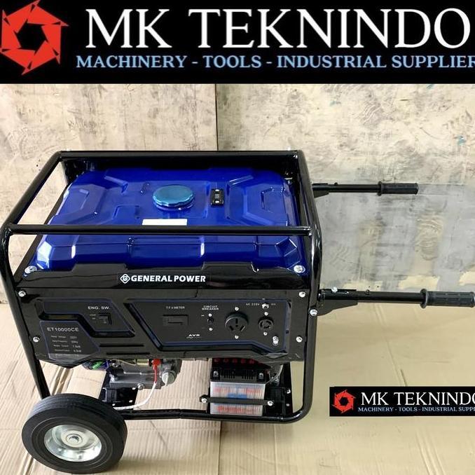 Terlaris Mesin Genset 8000 Watt General Et 10000 Ce Generator Listrik Bensin