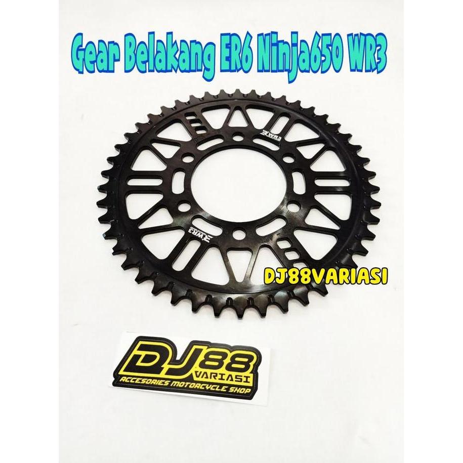Premium Gear belakang ER6n WR3 Ninja650 gir belakang uk 46 aksesoris er6n Promo