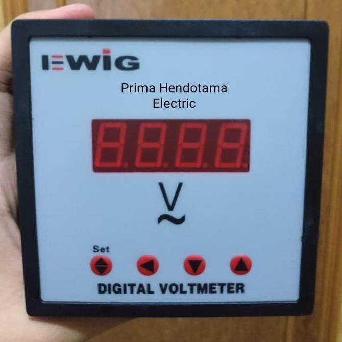 Ready..!! Volt Meter Digital Ewig