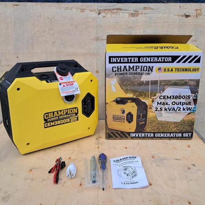 Terlaris Genset 2000 Watt Mini Silent Inverter Cem 3800 Is / Genset Inverter 2000 Watt