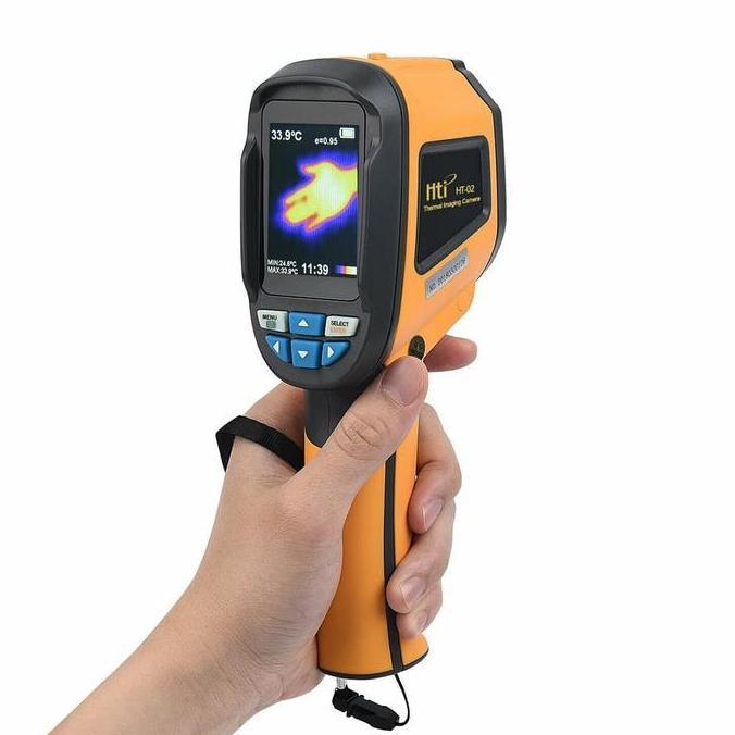 Premium Thermal Camera HT02 HTI Imager Infrared Thermometer HT 02 HT-02 Gun Promo