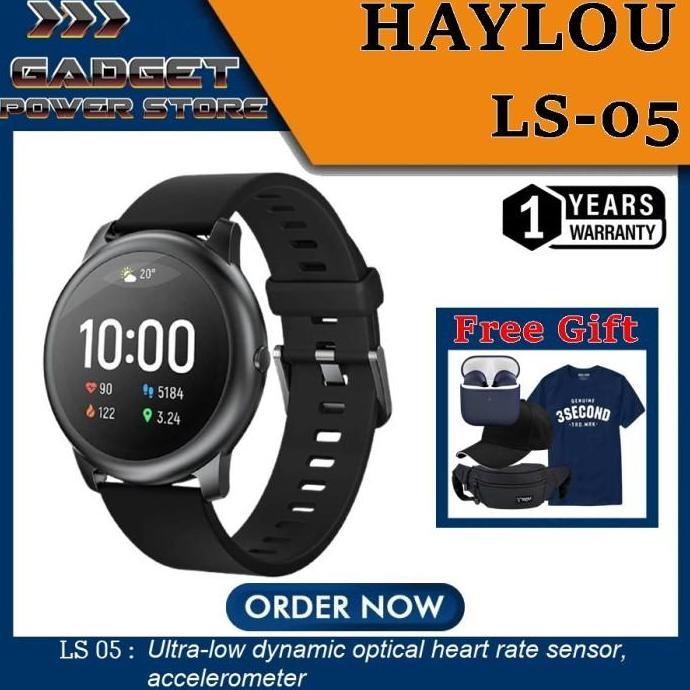 New- Haylou LS05 LS02 Solar Smartwatch LS 05 LS 02 Bluetooth Sport Mode IP