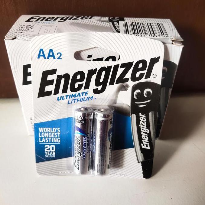 Baterai Ultimate Lithium Energizer L91 Bp2