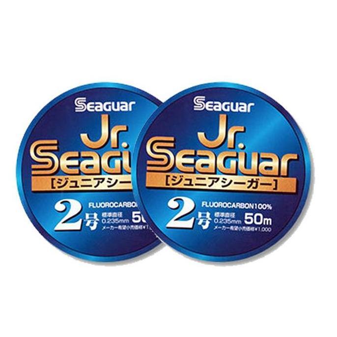 Senar Flurocarbon Jr. Seaguar Senar Nylon Pancing Kuat Made in Japan