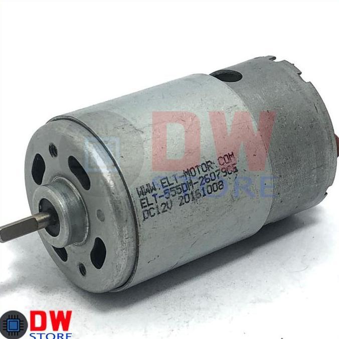 New- Dinamo DC Motor RS555 RS-555 12V - 24V Low RPM Speed High