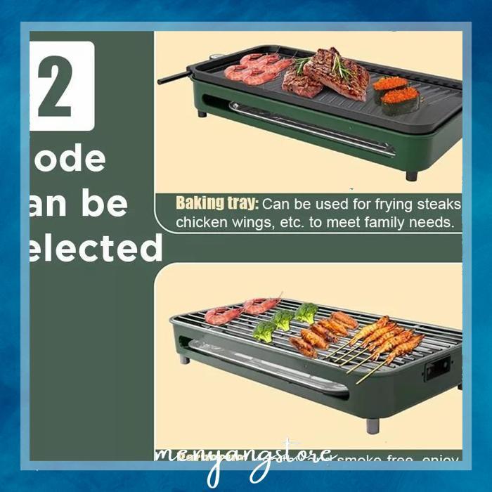 gr-8 Panggangan Alat Panggang Serbaguna Panggangan Bbq / Panggangan Portable Pemanggang Listrik Hema