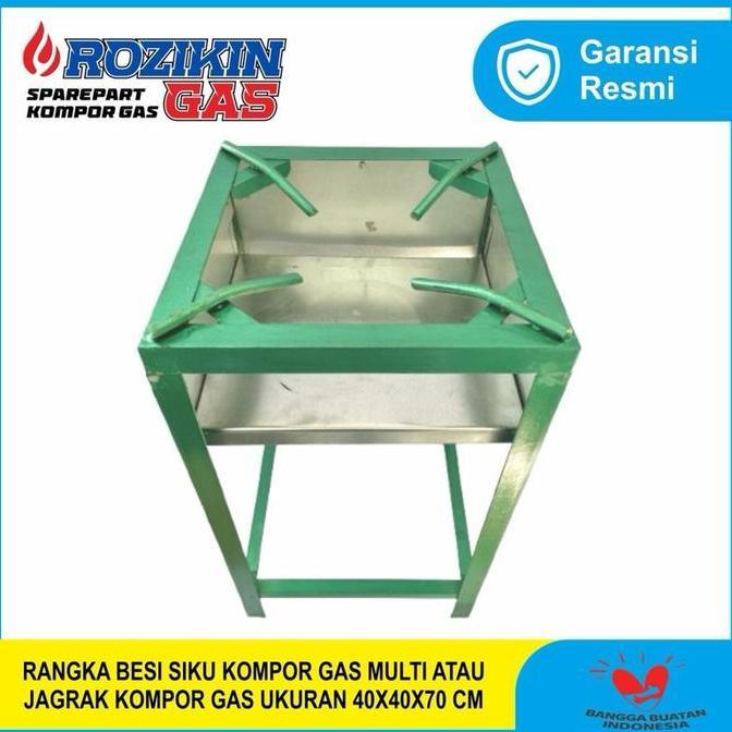 Rangka Besi Siku Kompor Gas Multi atau Jagrak Kompor Gas Ukuran 404070 CO
