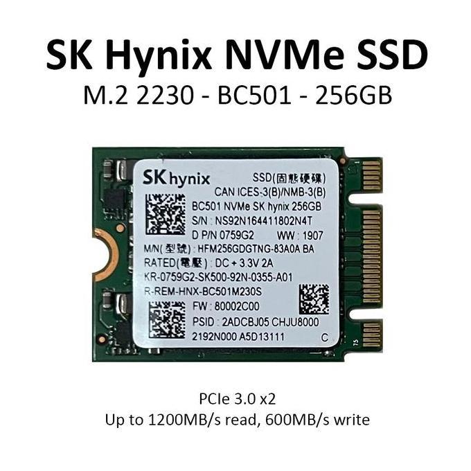 SK Hynix M.2 2230 NVMe SSD Solid State Drive M2 PCIe Internal Second