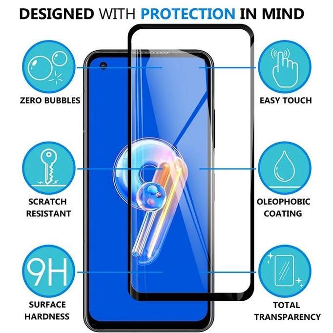 Asus Zenfone 8 / 9 / 10 Tempered Glass Full Cover