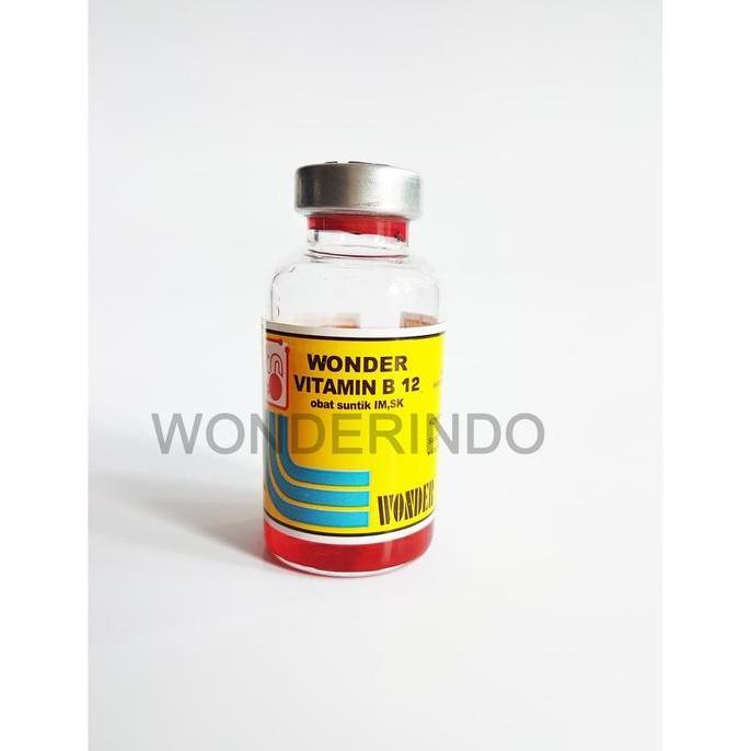 Ready stock Wonder B12 injeksi vitamin B12 kemasan 20mL khusus hewan
