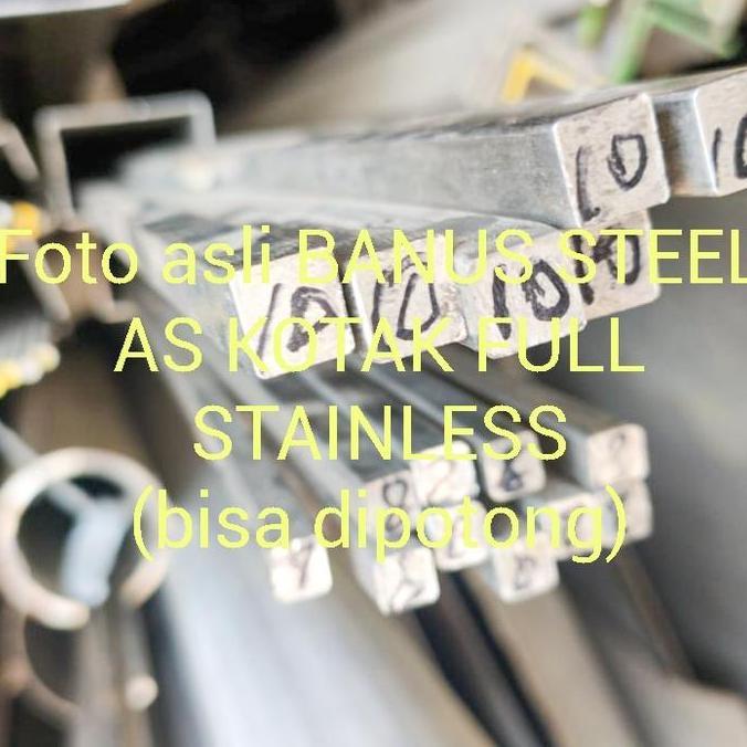 AS kotak 16 x 16 mm full stainless as kotak 16 mm x 16 mm x 1 meter