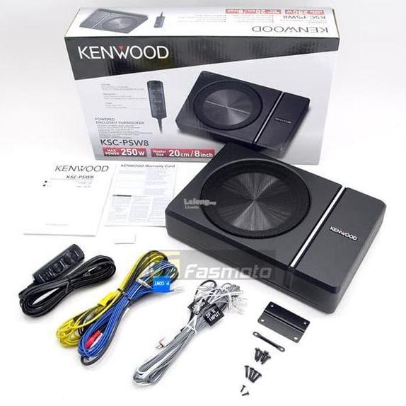 SUBWOOFER KOLONG KENWOOD KSC PSW8 Subwoofer Active Underseat