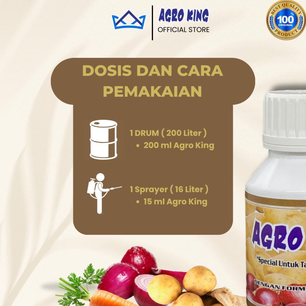 Promo Cod Agro King - Spesial Pembesar Umbi - Pupuk Zpt Npk Cair Pertumbuhan Pembuahan Tanaman Umbi 