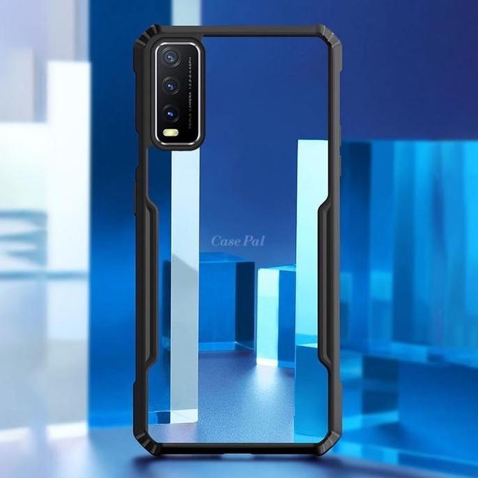 Ready Vivo Y12s Soft Case Armor Bumper Fuze Clear
