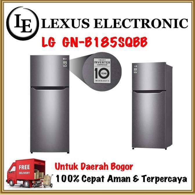 Promo Kulkas 2 Pintu Promo Murah | Lg Gn-B185Sqbb | Gnb185Sqbb | Kulkas Lg