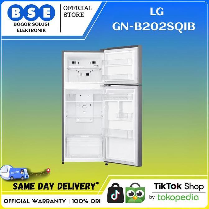 Promo Lg Gn-B202Sqib Smart Inverter Compressor Lg Kulkas 2 Pintu Gn B202Sqib